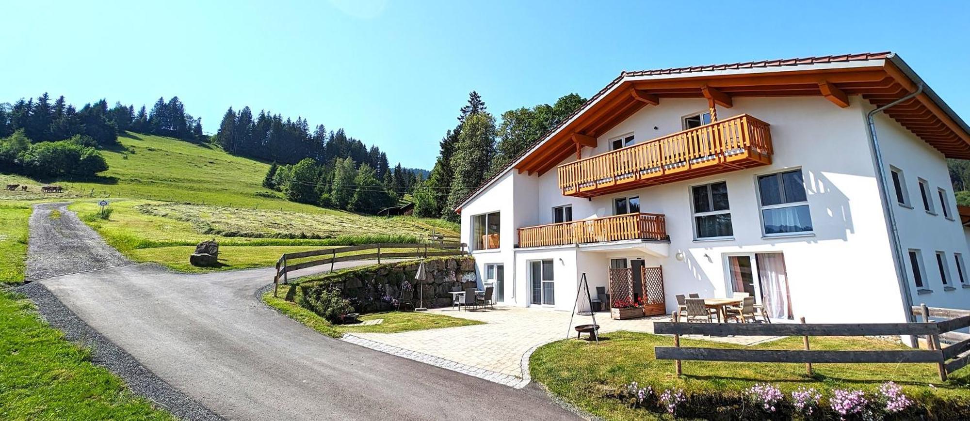 Apartmán Landhaus Am Schindelberglift Oberstaufen Exteriér fotografie