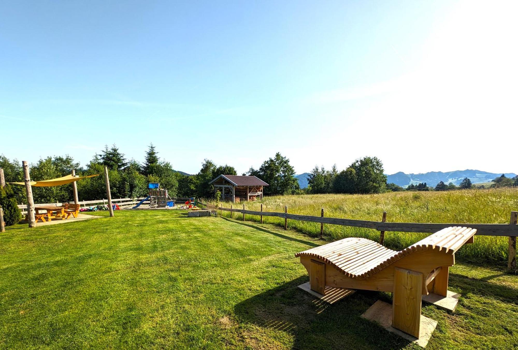 Apartmán Landhaus Am Schindelberglift Oberstaufen Exteriér fotografie